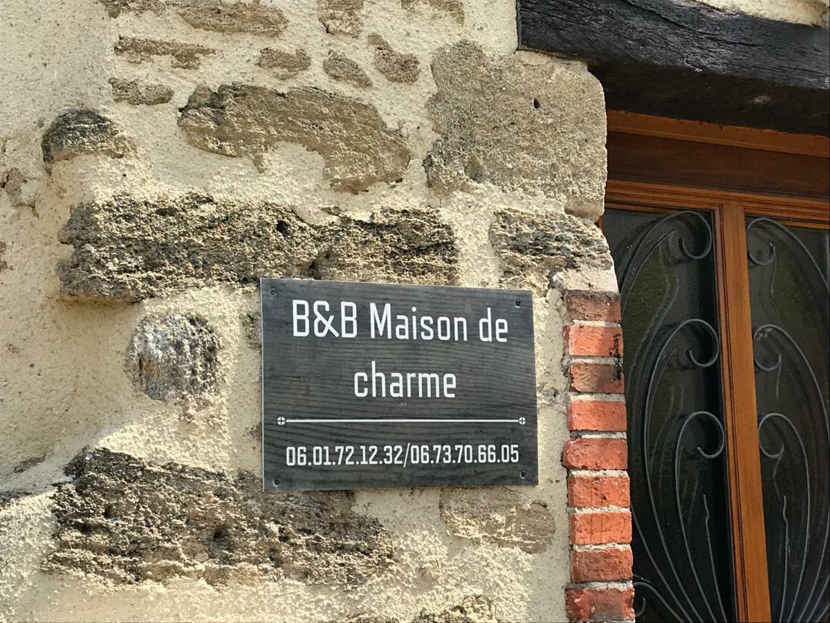 Maison De Charme Concourson-sur-Layon Экстерьер фото